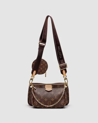 Louis Vuitton Multi Pochette Brown/Gold
