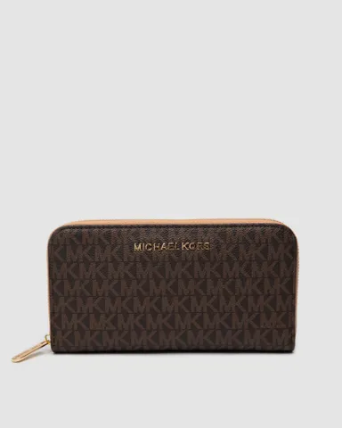 Michael Kors Large Wallet Zip Brown