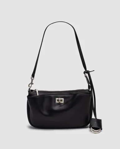 Balenciaga Rodeo Sling Pochette in Black/Silver