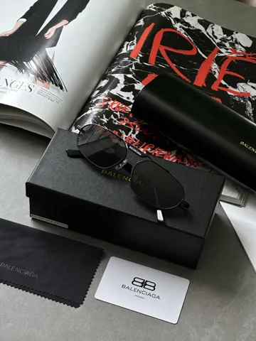 Balenciaga Black/Black BB0245S 001 61/15/145 XL