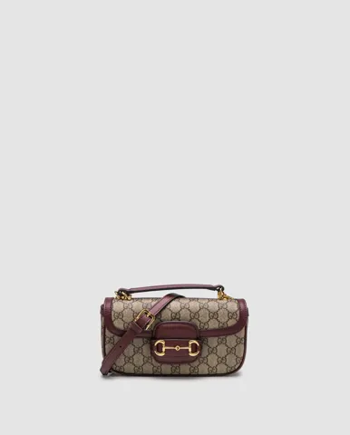 Gucci Horsebit 1955 Bag Brown/Burgundy/Gold