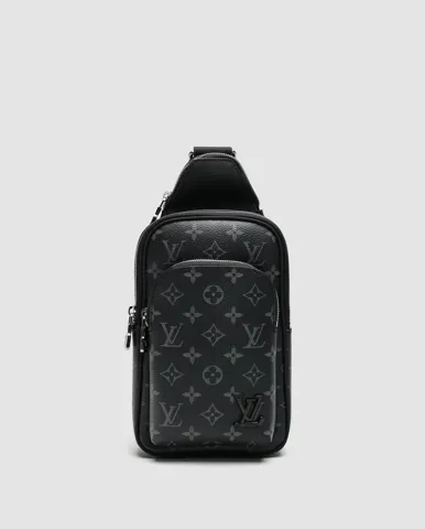 Louis Vuitton Avenue Slingbag Monogram Eclipse Grey