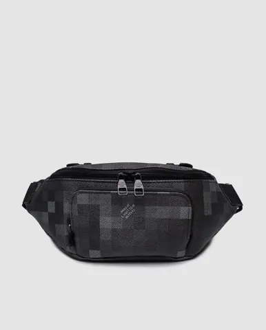 Louis Vuitton Rush Bumbag Damoflage Black Canvas