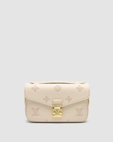 Louis Vuitton Pochette Métis East West Bag Milky White/Peach