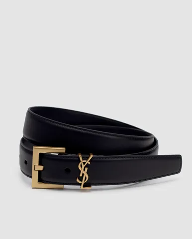 Yves Saint Laurent Belt Gold