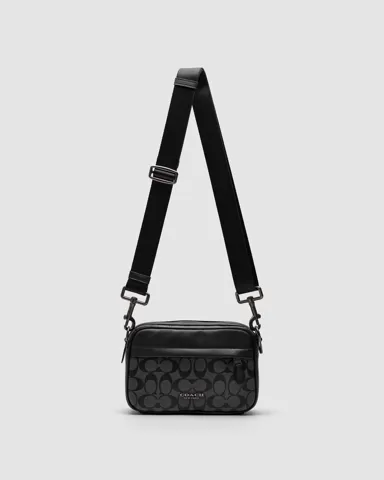 Coach Academy Crossbody Signature Canvas
