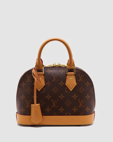 Louis Vuitton Alma Monogram Canvas Brown/Gold