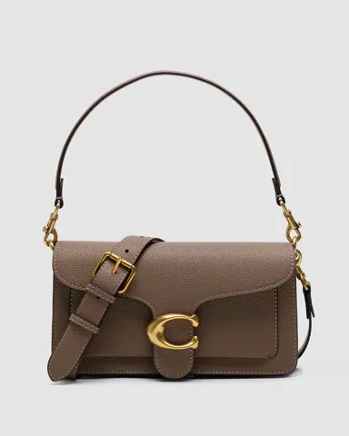 Coach Tabby Shoulder Bag 26 Dark Stone/Gold