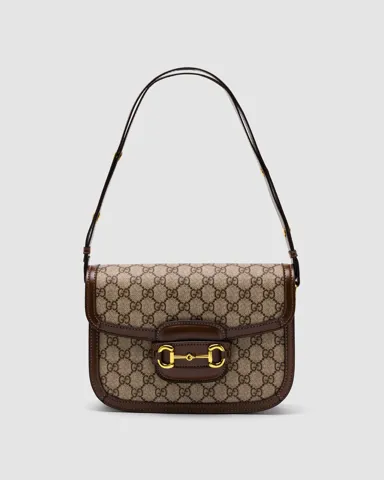 Gucci Horsebit 1955 Shoulder Bag Brown/Gold