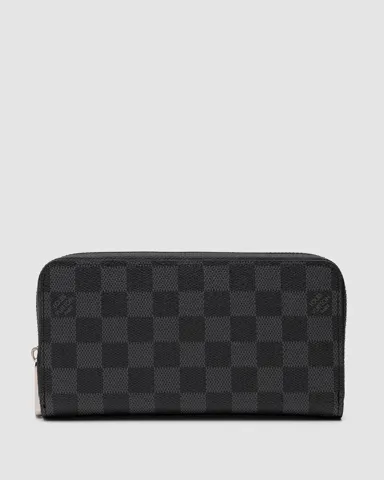 Louis Vuitton Zippy Wallet Damier Grey