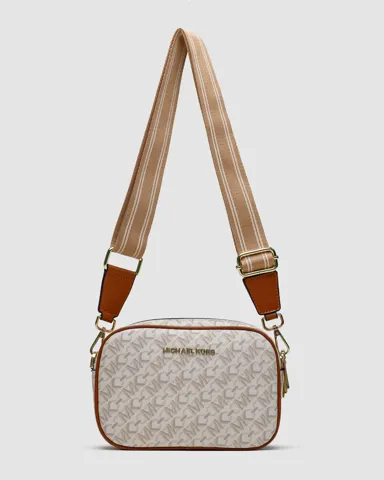 Michael Kors Camera Bag Ivory/Gold