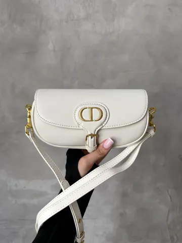 Dior Bobby East-West Bag Box Calfskin White [бренд коробка]