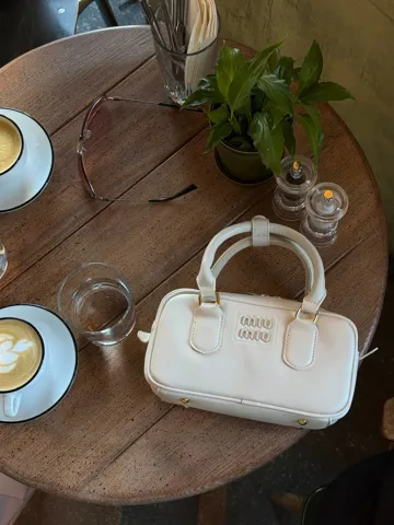 Miu Miu Arcadie Leather Bag White [Ориг Коробка]
