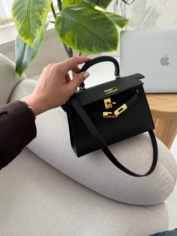 Hermès Mini Kelly Black (Магнітна коробка)