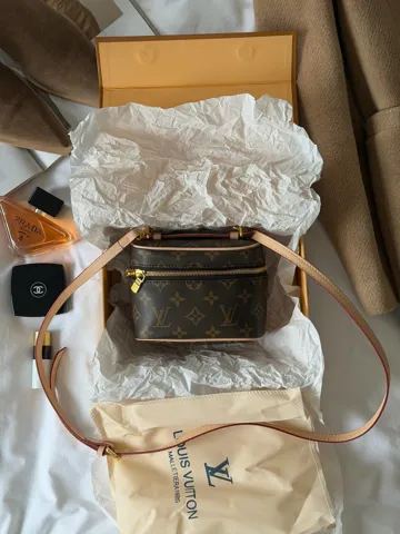 Louis Vuitton Nice Nano Vanity Case Monogram Canvas