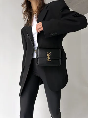 Yves Saint Laurent Solferino Black/Gold (Оригінальна коробка)
