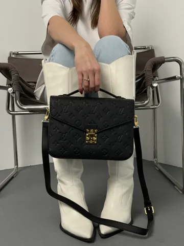 Louis Vuitton Pochette Métis Black [оригінальна брендована коробка]