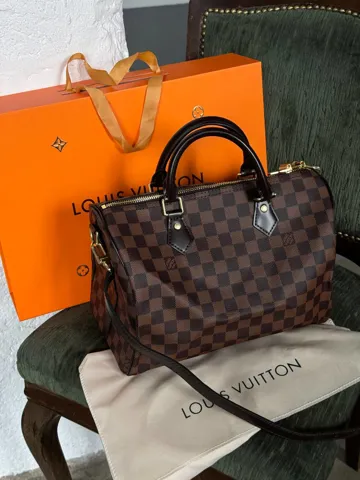 Louis Vuitton Speedy Bandoulière 30 Damier Ebene [оригінальна коробка]